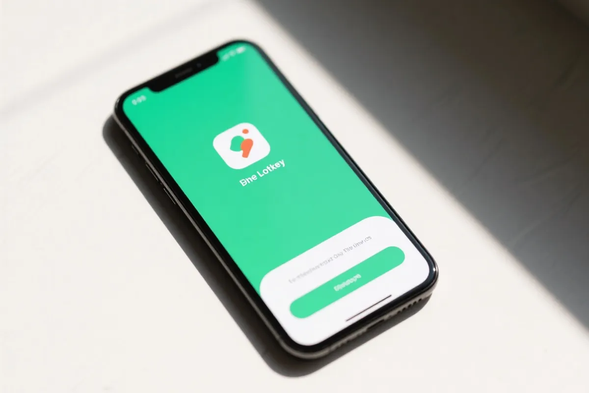 中国体彩网 官方App界面示意