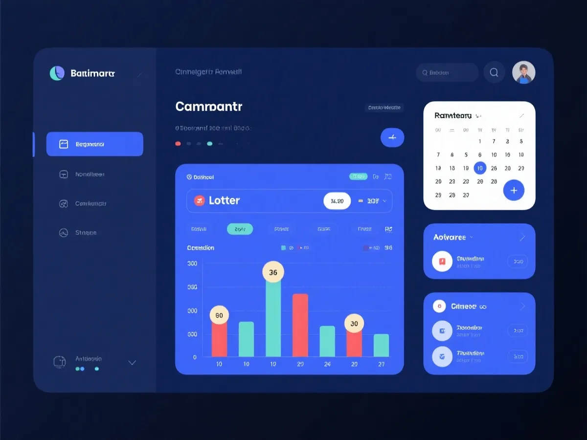体彩开奖结果查询与开奖公告可视化示意图